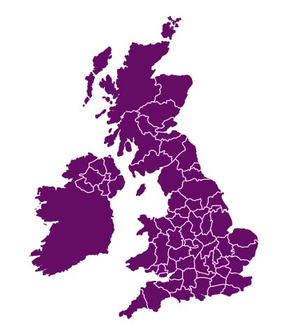 Map of UK